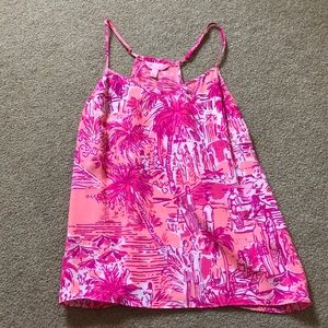 lilly pulitzer silk cami